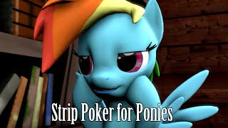 [SFM] Animated Comic Dub: Strip Poker For Ponies