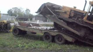 Условия работы Российских трактористов - Terms of Russian tractor