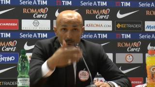 Spalletti e il giornalista, che lite in conferenza - Giornata 9 - Serie A TIM 2016/17