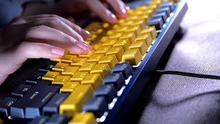 ASMR 10 Lubed Keyboards with Fast Typing for Studying, Works, Relaxing (Custom Keyboards, 4K)