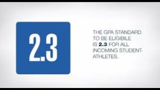 NCAA initial eligibility standards