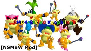 SM64-Styled Koopalings [NSMBW Mod] (+Download) (Thanks for 10K Subscribers!)