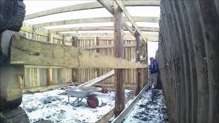 Как построить сарай / Немного онлайна/ Зауральское подворье