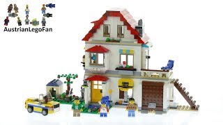 Lego Creator 31069 Modular Family Villa - Lego Speed Build Review