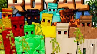 16 NUOVI GOLEM SI SCONTRANO!!! - Minecraft ITA - ROYAL RUMMOB