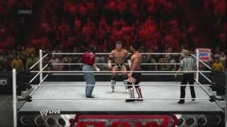 WWE '13 Universe: Monday Night Raw (1-14-13) PART 1
