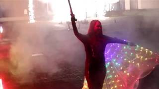 Lichtermeer Seelze 2017 Feuerwerk Teil 1