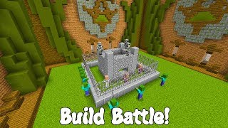 APOCALIPSIS ZOMBIE! Minecraft BUILD BATTLE!