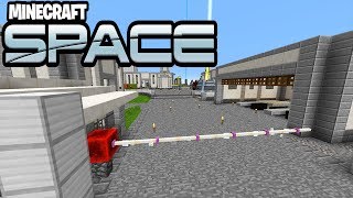 Pförtnerhäuschen, Schranke & LKW Halle! - Minecraft SPACE #37