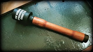 Изготовление немецкой гранаты Stielhandgranate М24