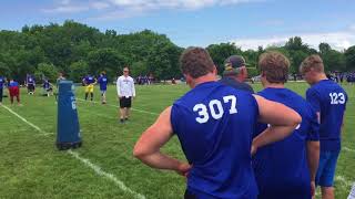 Don Brown at GVSU Camp