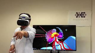 【HoloEyesSolo: VR Surgical Simulator】by Lenovo Mirage Solo standalone Daydream VR headset