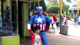 Meet the heroes of Marvel Super Hero Island at Universal's Islands of Adventure theme park