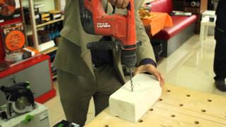 Сравнение аккумуляторных перфораторов: FESTOOL BHC 18 и HILTY TE 4-A22 в работе