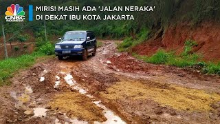 Miris! Ada 'Jalan Neraka' di Dekat Ibu Kota Jakarta