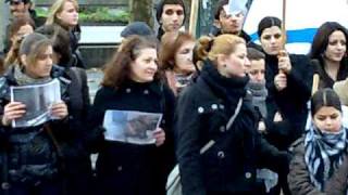 Suryoye Augsburg Demonstration 12.11.10 in Augsburg