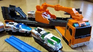トミカ  メガトレーラー＆ハイパーガーディアン プラレール