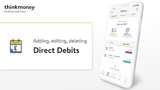 Adding, editing and deleting Direct Debits