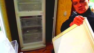 Как перевесить двери холодильника LG на другую сторону \ How to outweigh the door LG refrigerator