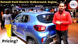 2020 Renault KWID Electric Walk Around, Pricing, Engine Power, Features - Auto Expo 2020
