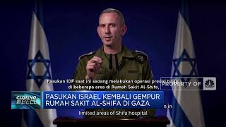 Pasukan Israel Kembali Gempur Rumah Sakit Al-Shifa di Gaza