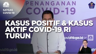 Kabar Baik! Kasus Positif & Kasus Aktif Covid-19 RI Turun 7 Pekan Berturut-turut