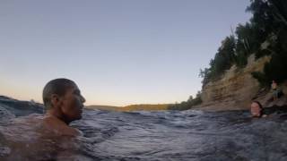 Miners Beach Cliff Jumping Bridget/ Reagan
