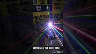 SANWU Laser RGB Client demo