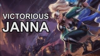 Victorious Janna Skin and Abilities - New Skin Preview - League of Legends