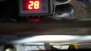 Цифровий термометр Т-036 на Husqvarna sm 125
