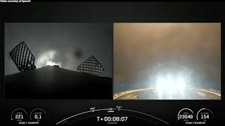 SpaceX Starlink 143 launch and Falcon 9 first stage landing, 4 March 2024