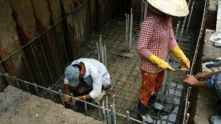 Kho tư liệu Xây dựng - Sắt chờ cọc ly tâm | Chi tiết neo cọc vào đài móng cọc