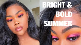 BRIGHT Spring Full Glam Eyeshadow Tutorial