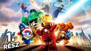LEGO MARVEL Super Heroes - Végigjátszás 1.Rész (PS4) Egy Újabb Kaland Kezdete