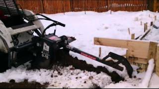 Траншеекопатель bradco 625