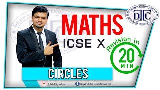 Circles || Full Chapter || Maths || ICSE || Class 10 || in Hindi