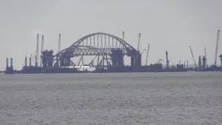 Керченский мост с р-н Войкова .