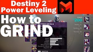 Destiny 2: How to power level / Grinding Guide