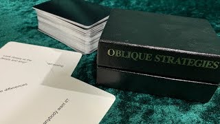 アイデアが出なくなったら俺はこうします　オブリーク・ストラテジーズ