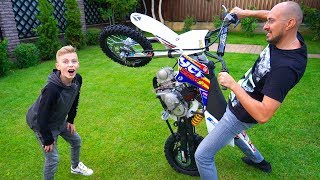 ТОПОВЫЙ ПитБайк 2018!!!Тест-Драйв. How to earn on PitBike in 12years !!!