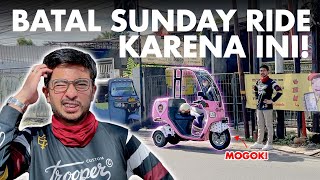 GARA-GARA INI GUE JADI BATAL SUNDAY RIDE PAKE HONDA PINK