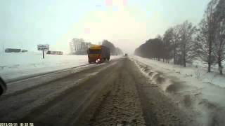 Авария  Лоб в лоб  Жест