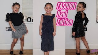 KIDS TRY ON FASHION ZARA, MATALAN and MORE brands | UK ??Winter Fashion Haul???| Jaeda's Funhouse