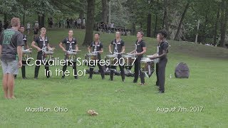 Cavaliers 2017 Snares - In the Lot in Massillon, Ohio (August 7th, 2017)