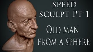 Speed Sculpt old man