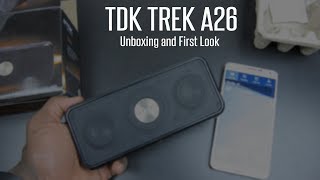 TDK A26 Trek Weatherproof NFC Portable Bluetooth Stereo Speaker