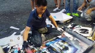 Amazing street artist - street art