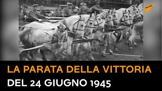 La storica parata della Vittoria del 1945