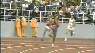 Bruce Jenner running the 400 in the 1976 decathlon