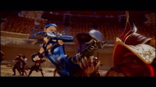 Mortal Kombat 11 - Kitana Kills Shao Kahn And Becomes The New Kahn
